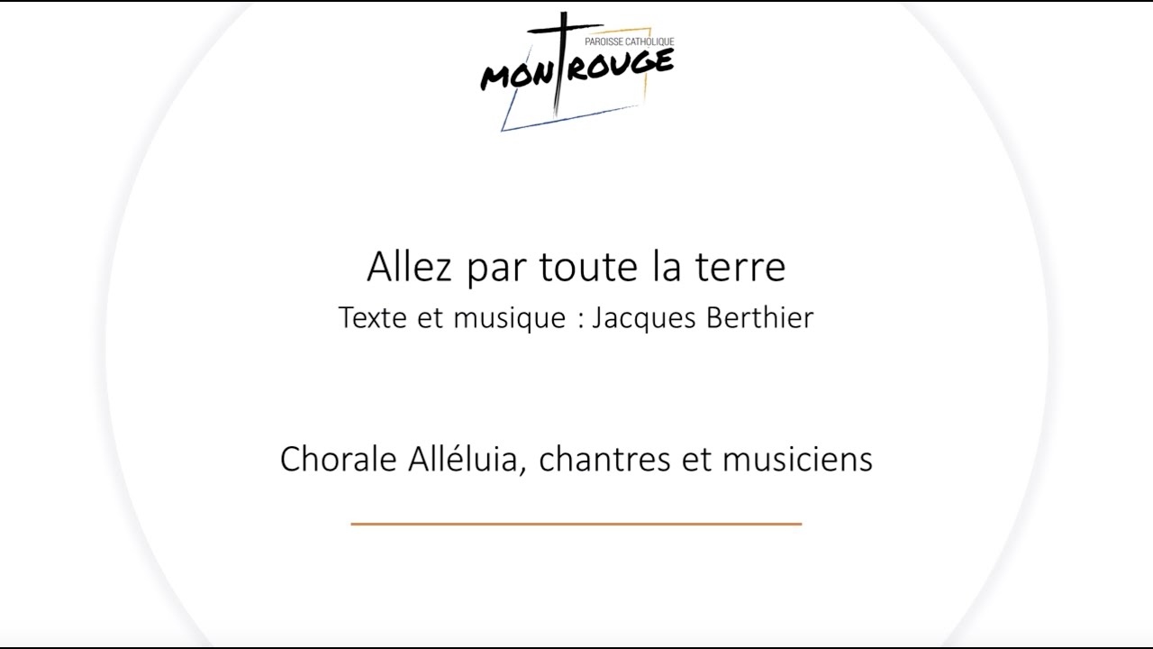 Allez par toute la terre
