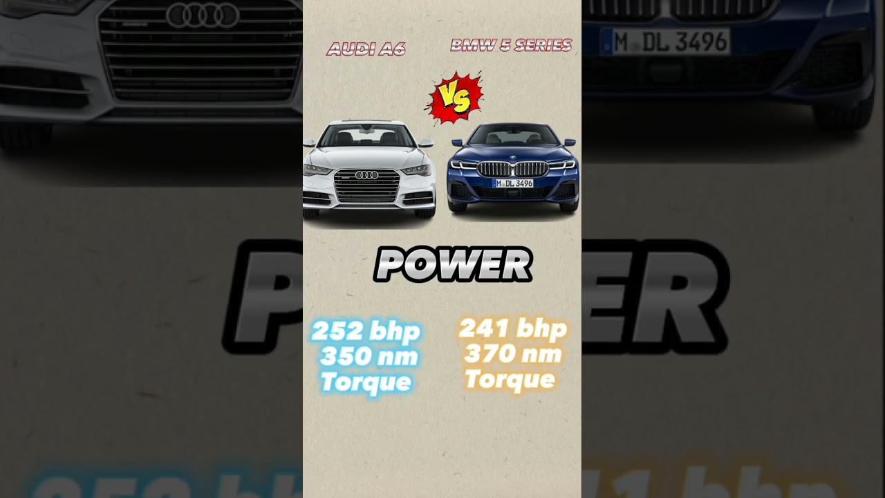 AUDI A6 VS BMW 5 SERIES