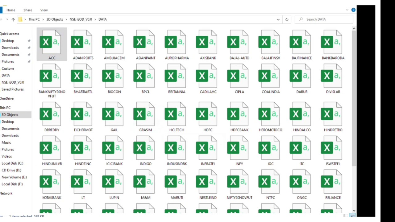 Amibroker  iEOD  Intraday Data Downloader. Download Nifty50 data and import to amibroker