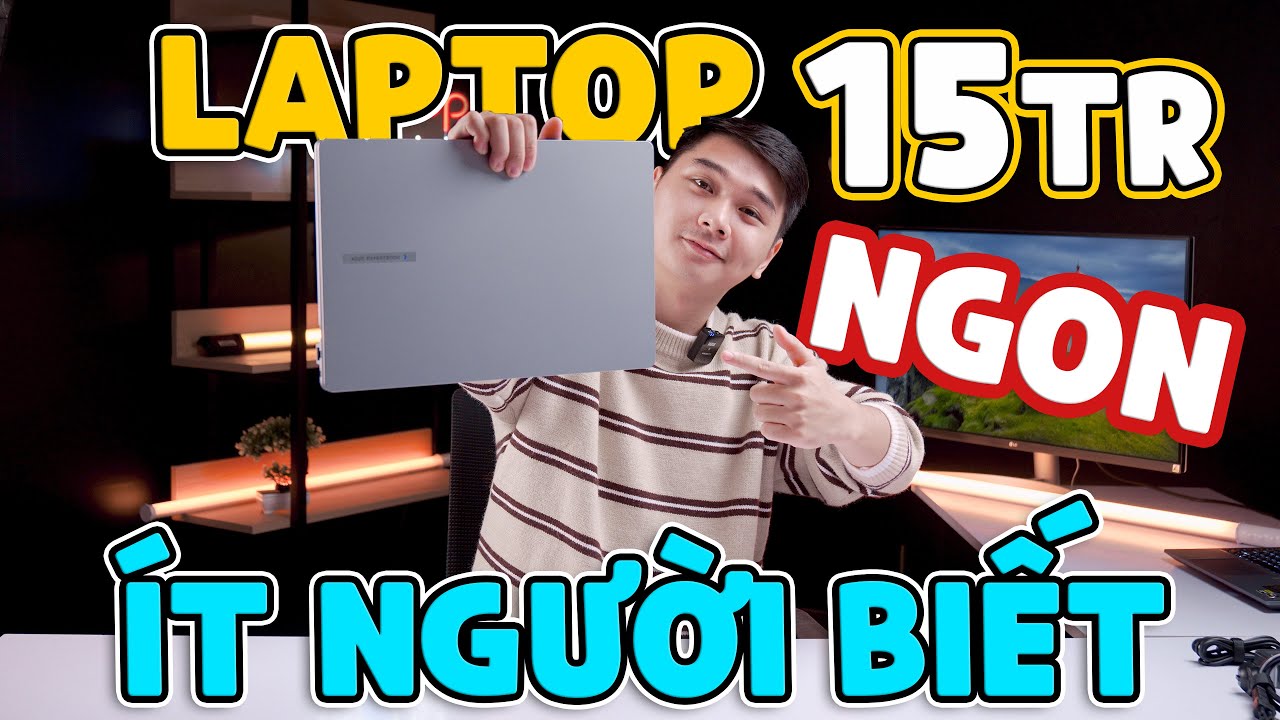 Laptop 15 Triệu NGON nhưng ÍT NGƯỜI BIẾT - Asus ExpertBook P1503CVA | LaptopWorld
