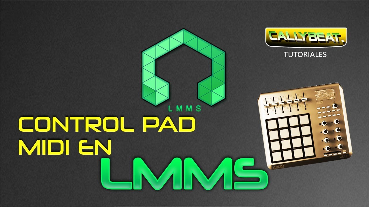 Como usar un controlador pad midi en #LMMS /  Pad midi driver in #LMMS