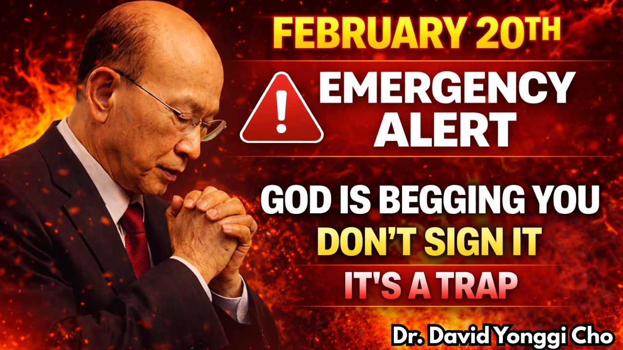 Chosen One, Someone Is About to Die Because of Your Next Move | Dr. David Yonggi