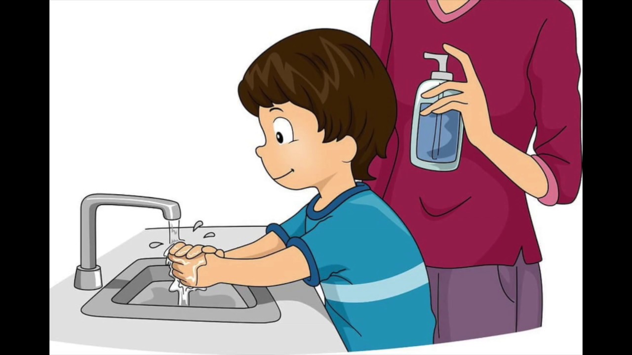 Comptine promotion de l'hygiène des mains pour les enfants