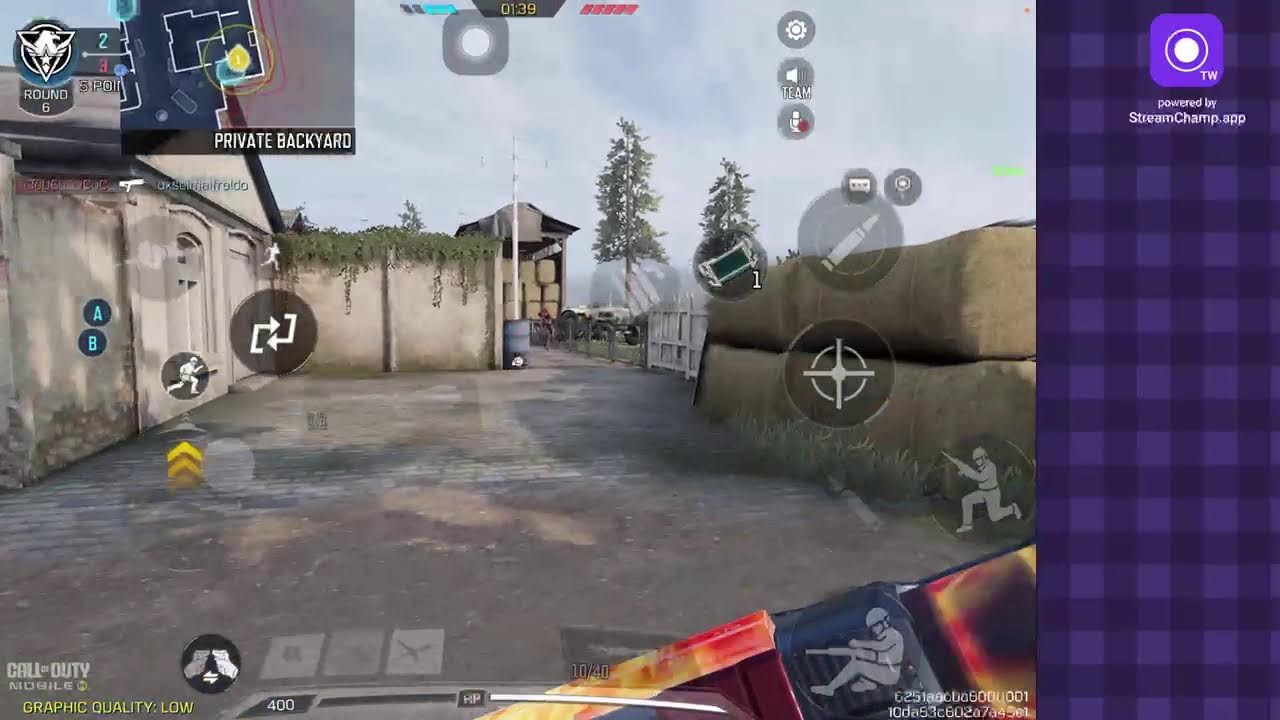 Broadcast powered by StreamChamp