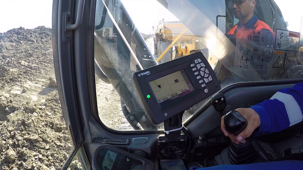3D система нивелирования Trimble GCS900 для экскаватора