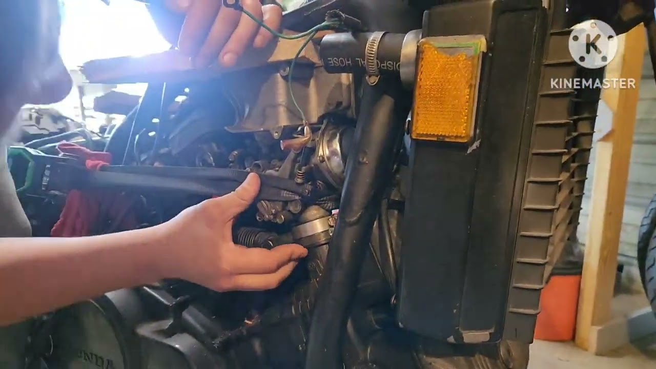 Honda Magna Caburetor Installation