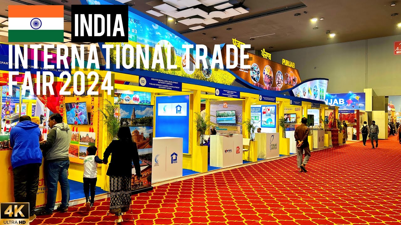 Walking And Exploring- India International Trade Fair 2024 Delhi Trade Fair 2024 Pragati Maidan IITF