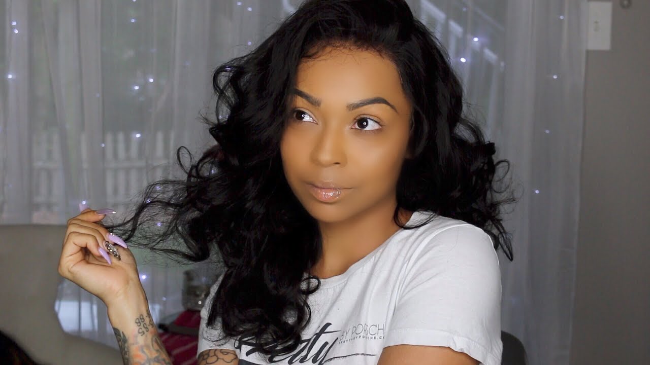 aHairBeauty —Wavy Lace Front Wig Indian Remy Hair | Review