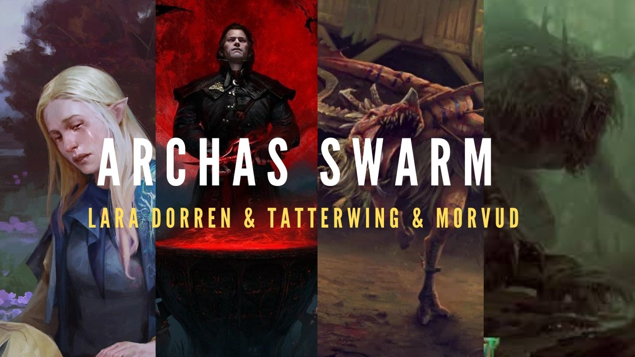 GWENT | THE PERFECT MONSTER TRIO | TATTERWING, MORVUDD & LARA DORREN