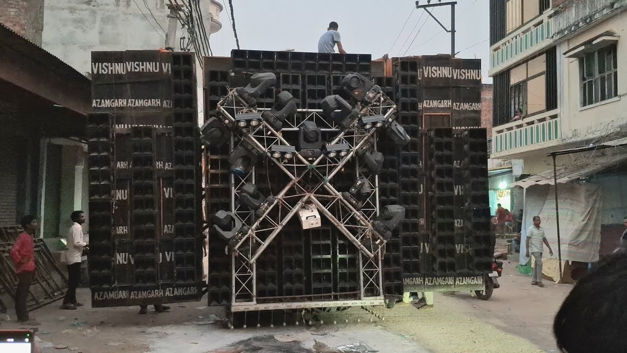 Vishnu DJ sound check video  Mohandabad Laxmi Puja Visarjan