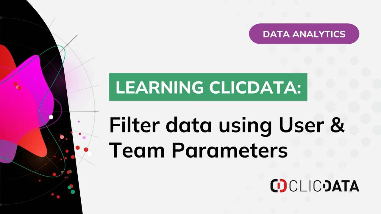 How to Filter Analytics Using User and Team Parameters