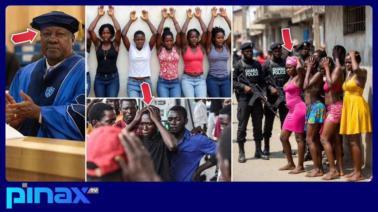 🚨No Nonsense Mahama DIRECTS Immediate ARREST of 20 Nigerian Ashaw0s in Ghana— NPP Guru ALSO ARRESTED