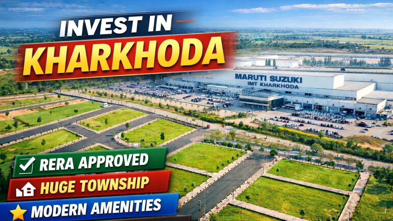RERA Approved Plots in Kharkhoda | Best Investment Options in Kharkhoda | plots in Kharkhoda