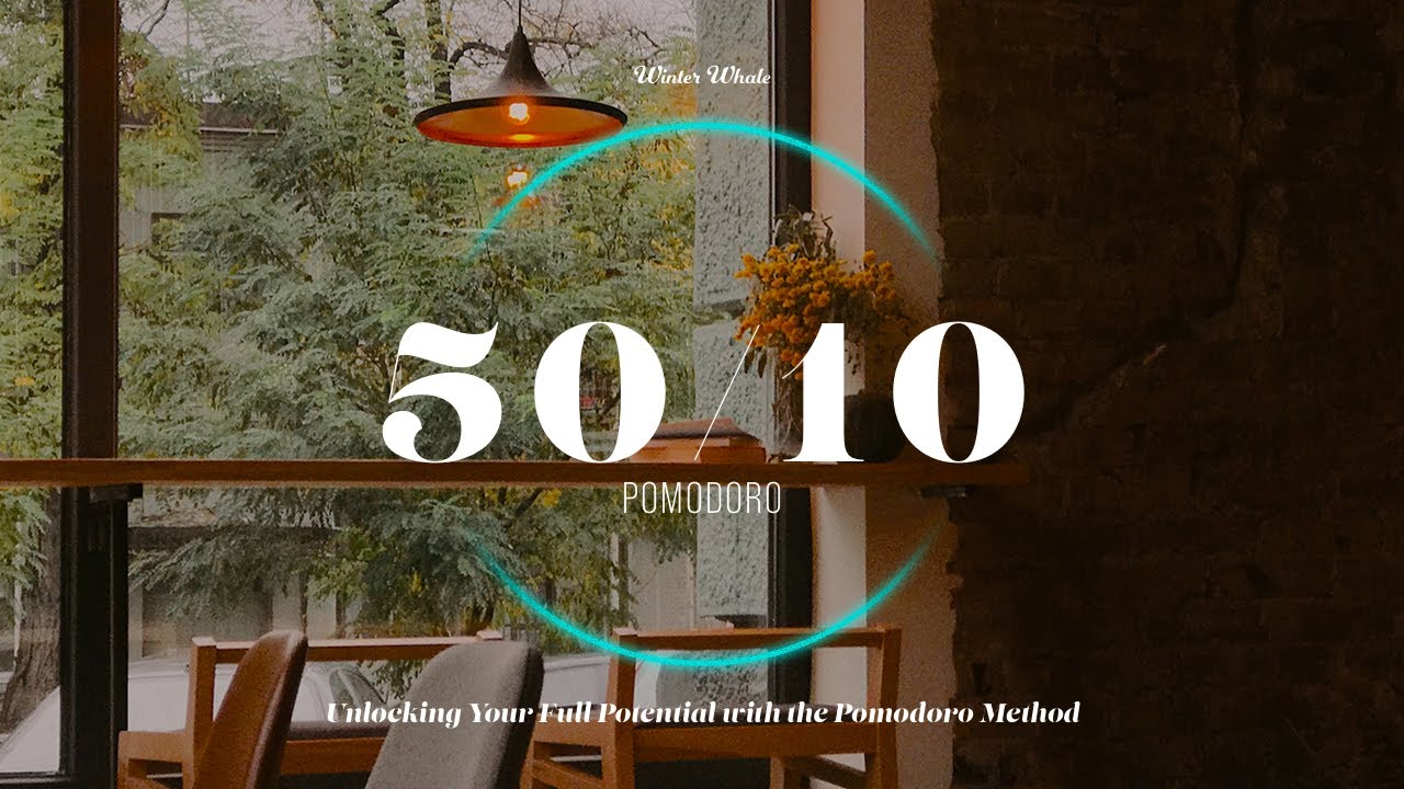 Pomodoro Technique 50/10 | Study Timer - Rainy Day Cafe Ambience | 뽀모도로 50/10