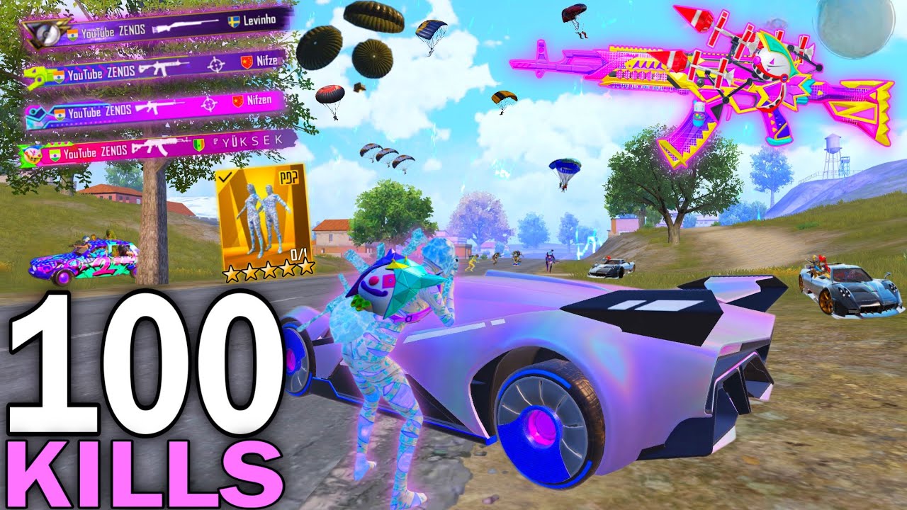 100 KILLS!😱NEW SEASON KILL RECORD 34+33+33 W/ Ultimate MUMMY SET!🔥 SAMSUNG,A7,A8,J2,J3,J4,J5,J6