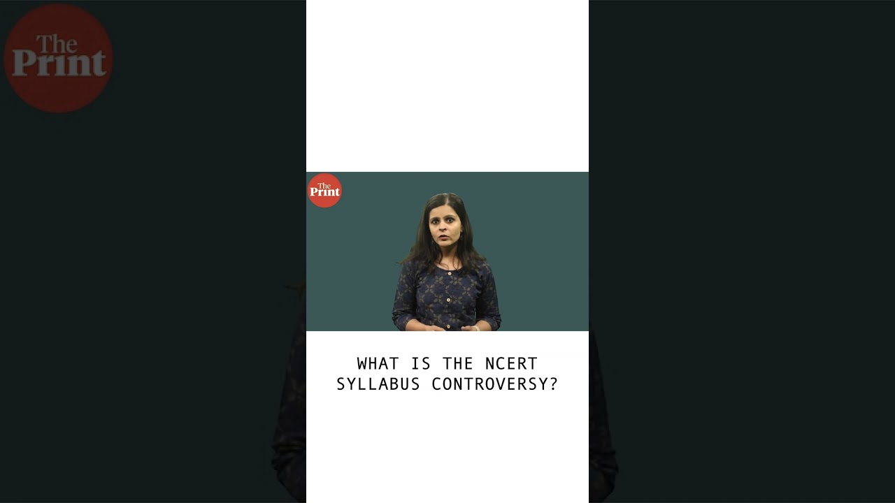 What is the NCERT syllabus controversy?
