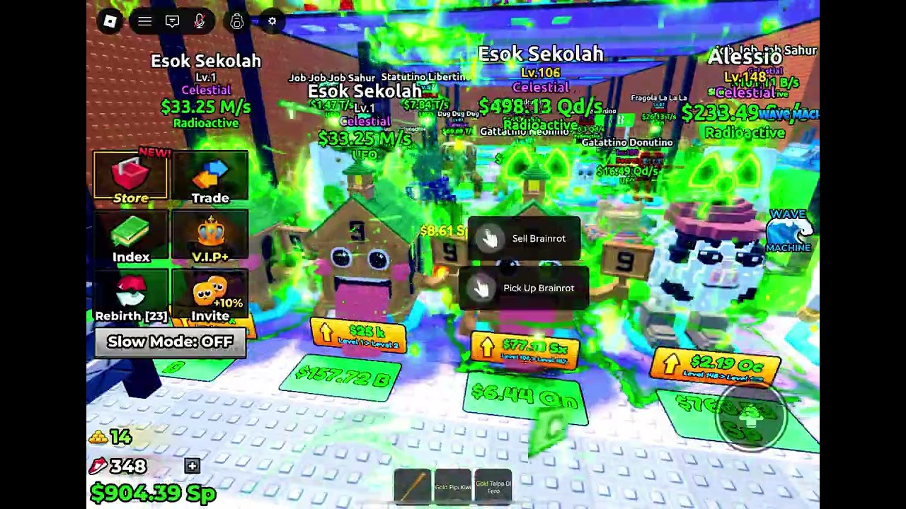 Day 1 of getting the best brainrot 