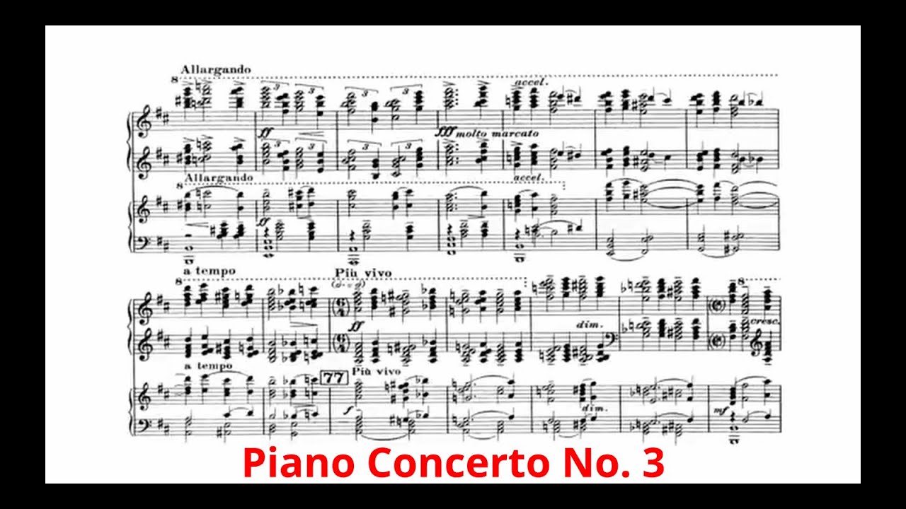 10 Levels of Rachmaninoff Piano Pieces