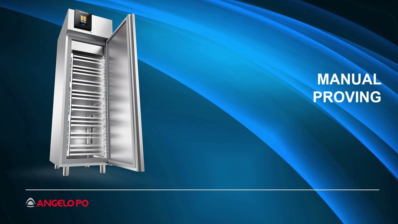 Angelo Po - Prover cabinet - Manual proving