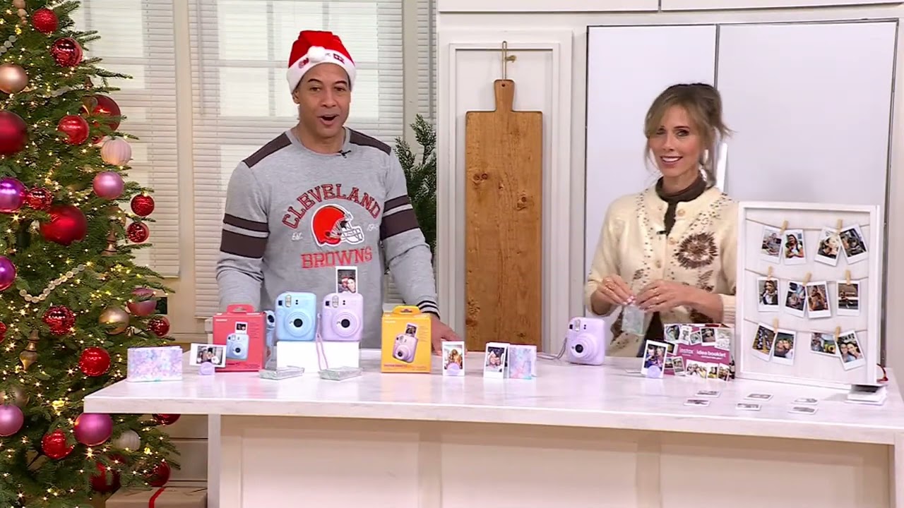 Fujifilm Instax Mini 12 Instant Print Camera with Accessories on QVC