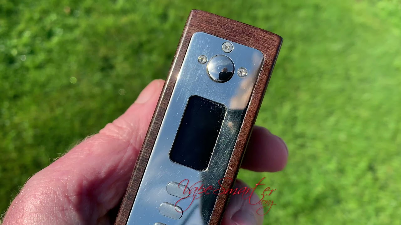 silent is a 21700 dna100c pure wood mod