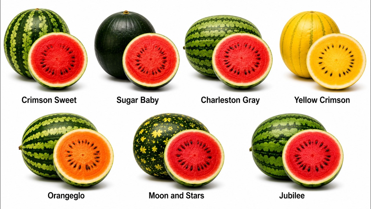Every Variety Of Watermelon Explained