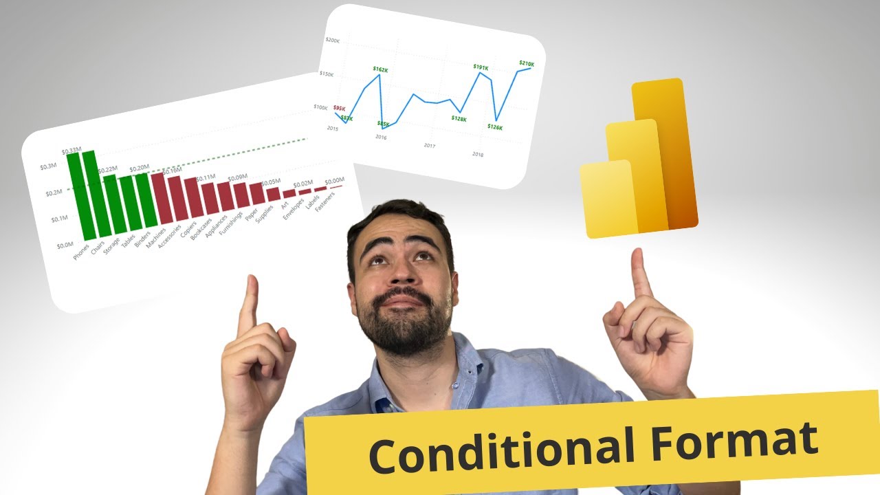 How to conditional format your visuals Power BI