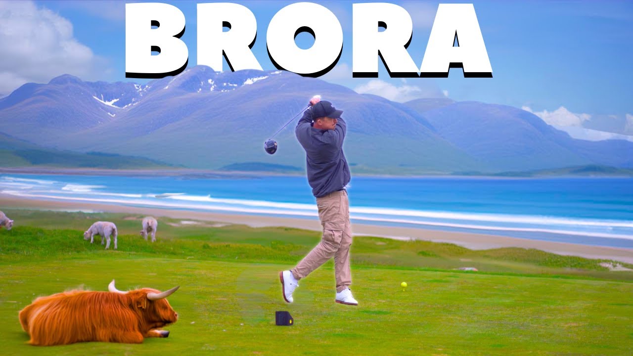 The Most Beautiful Golf Course In Scotland! (Brora Golf Club)