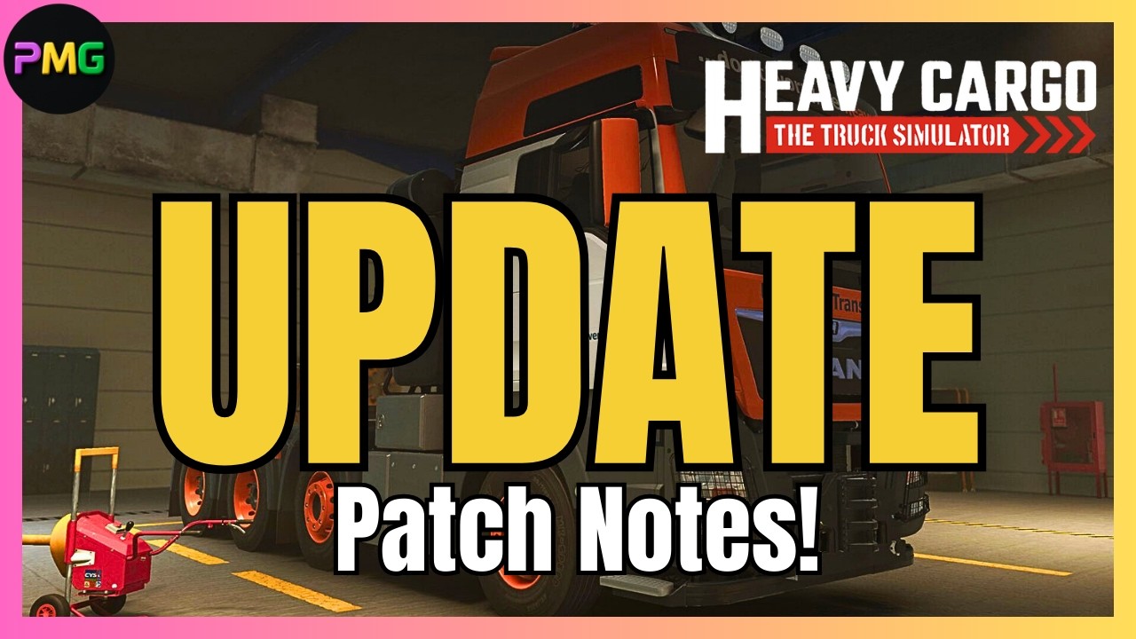Heavy Cargo The Truck Simulator PS5 | Update Patch Notes!