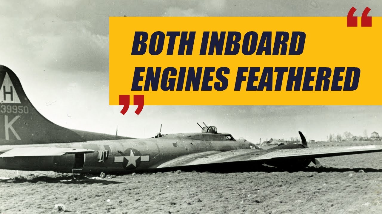Аварийная посадка 29 марта 1944 года | B-17G 42-39950 «Wampus Cat»