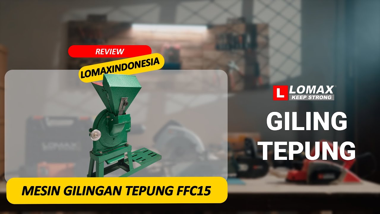 Review Mesin Giling Tepung FFC15 &ndash; Giling Beras & Jagung Sekali Jalan! S.7 Eps. 03