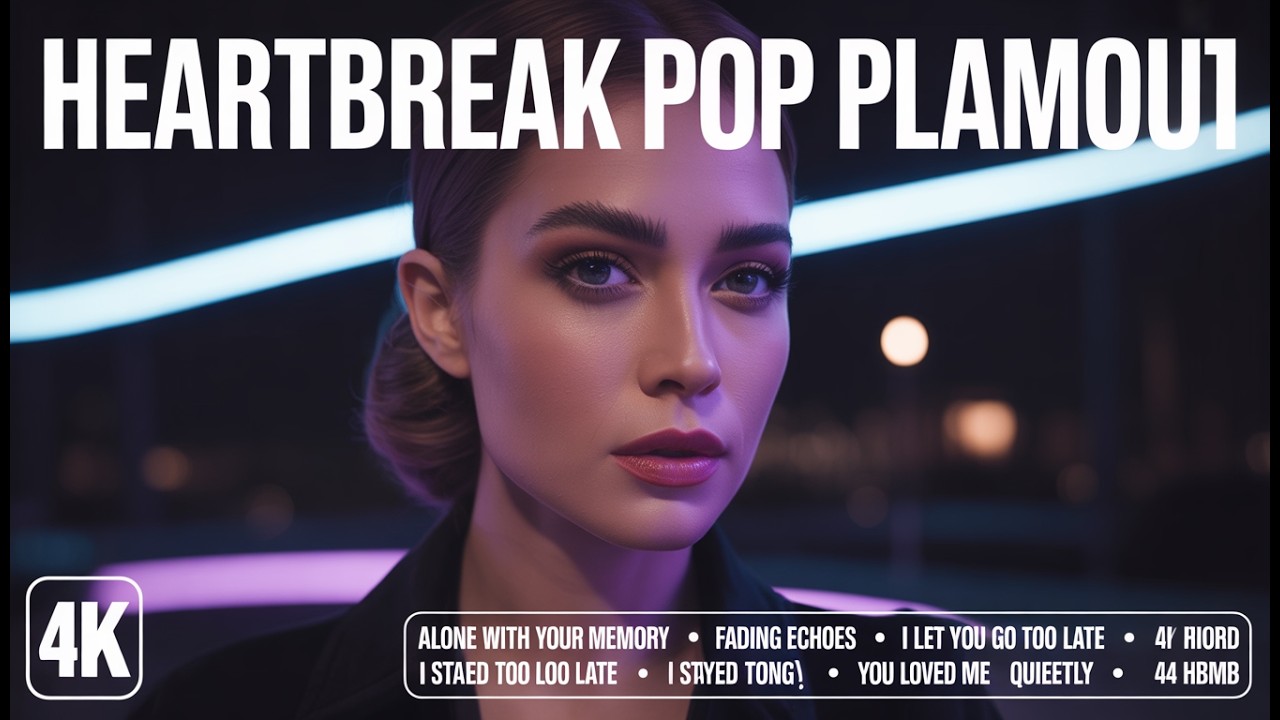 Heartbreak Pop Songs LIVE | Emotional Sad Music | Quiet Night Vibes