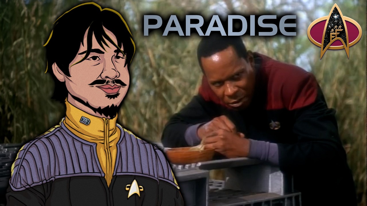 Pretty loaded imagery to put Sisko in a hot box... - DS9: Paradise - Season 2, Episode 15