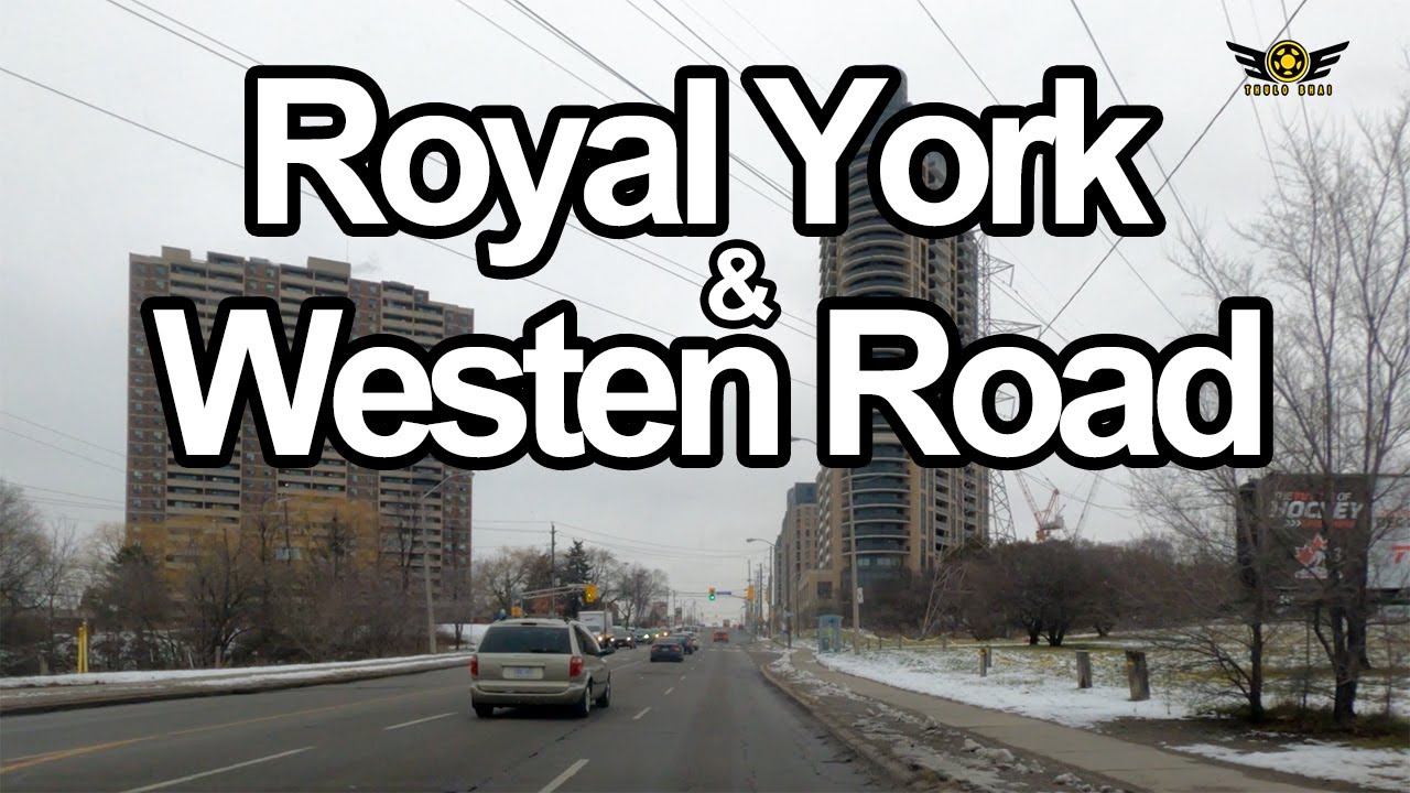 Royal York & Weston Rd North Drive - Toronto Ontario Canada
