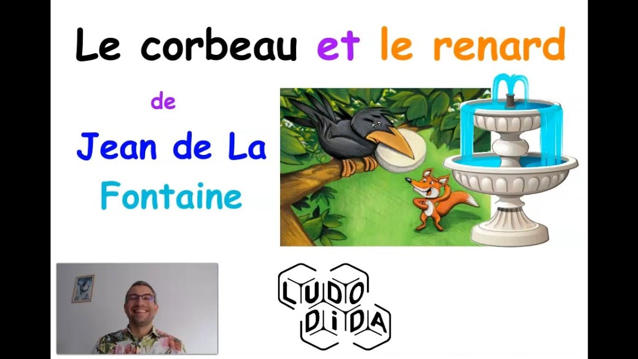 👍🏻 APPRENONS TA POESIE 🧀 Le Corbeau et le Renard 🦊 Jean de la Fontaine