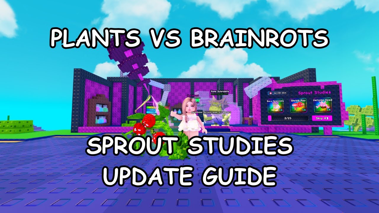 THIS MUTATION IS INSANE 😱 - How to Use Sprout Studies in Plants vs Brainrots Tutorial