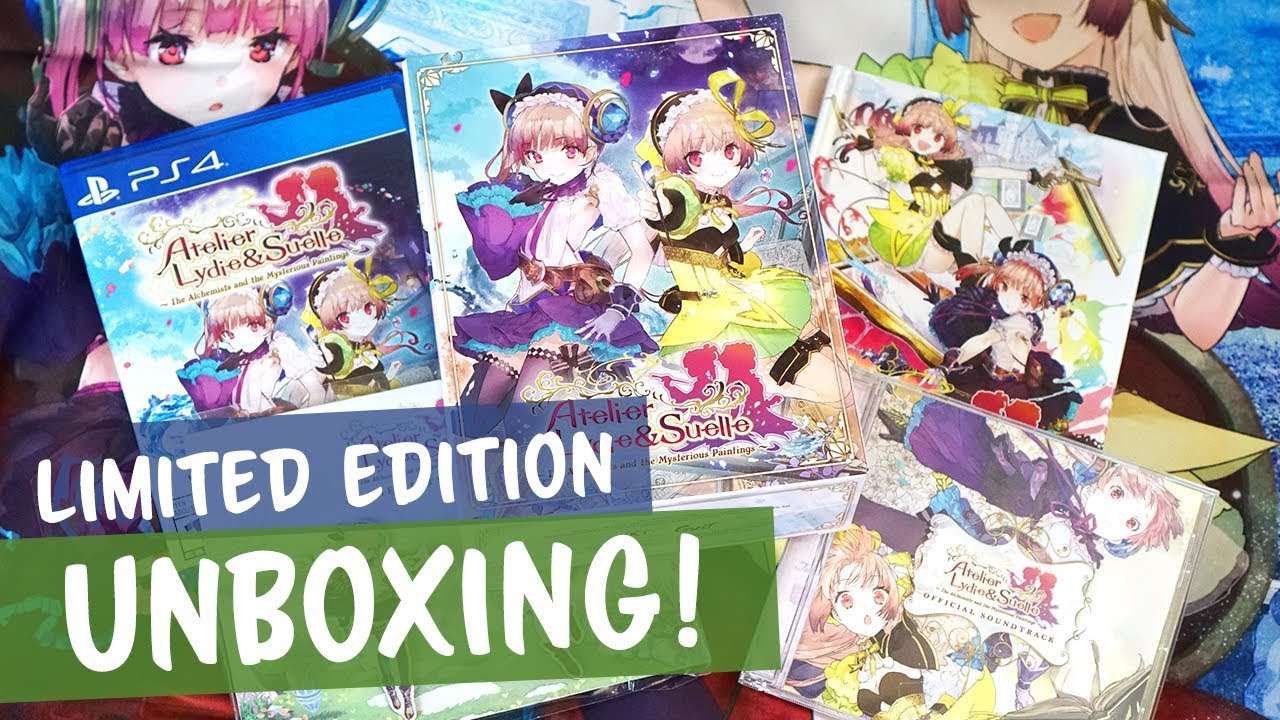 Unboxing! Atelier Lydie & Suelle Limited Edition NA PS4 Box