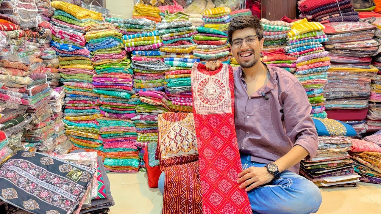100% कॉटन के बादशाह , पेहले आओ पेहले पाओ , Ladies suit wholesaler Guru Nanak textile