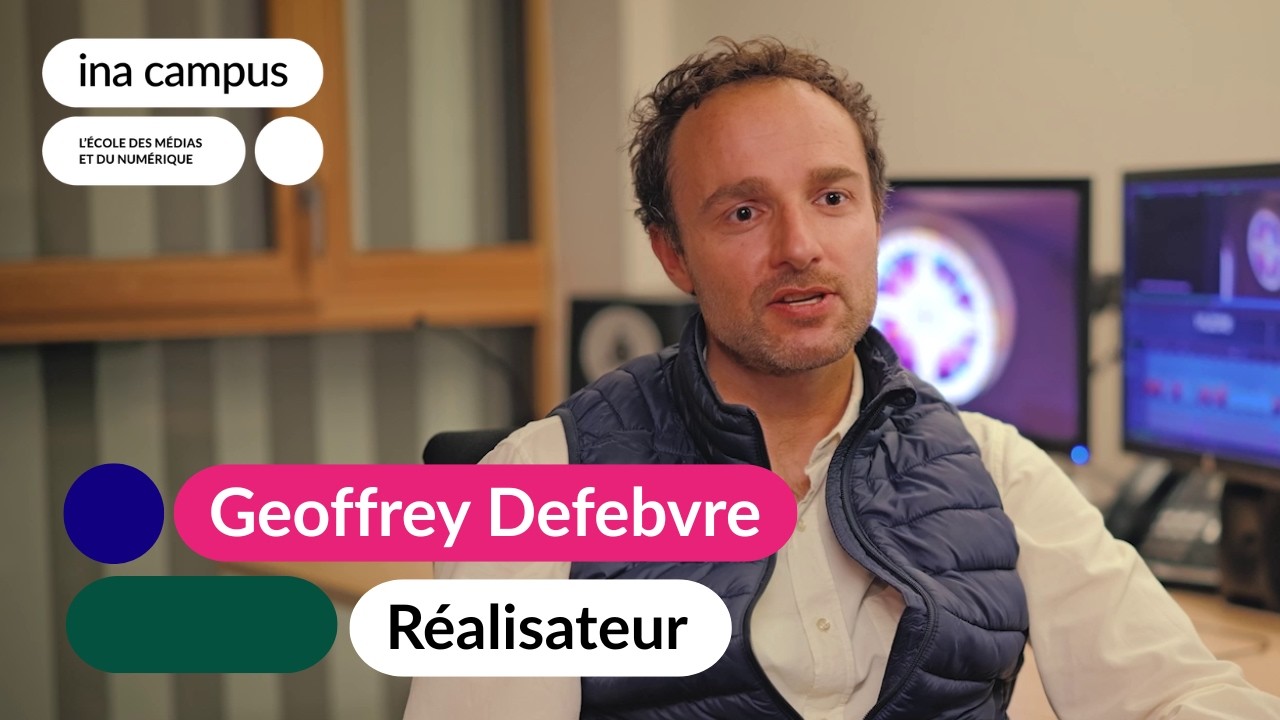 Geoffrey, journaliste et réalisateur chez CFRT.TV | INA campus