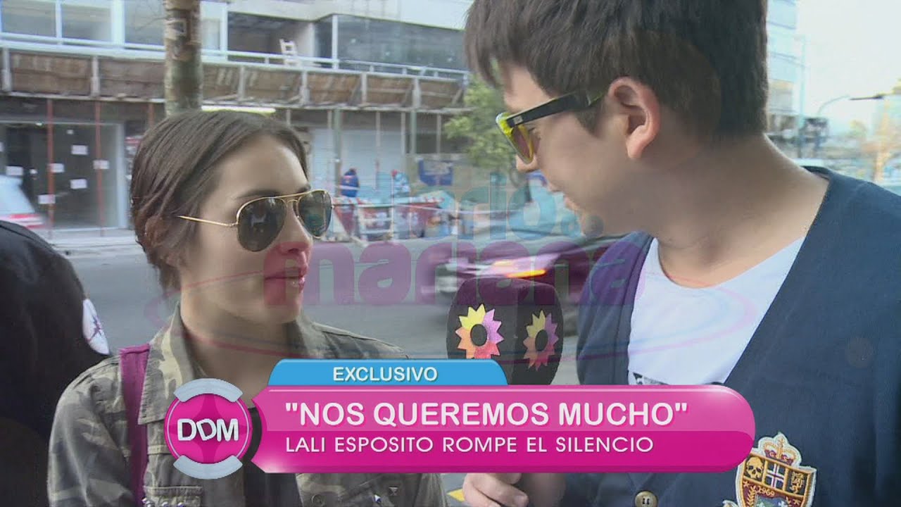Lali habló de los rumores de romance con Mariano Martínez