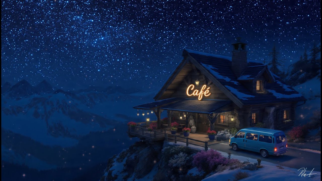 Night Writing Music | Cozy Coffee Shop