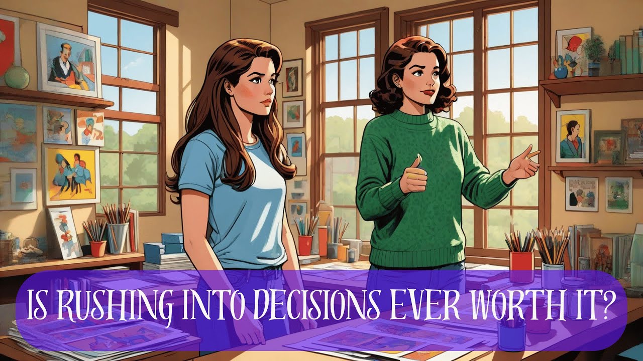 Is Rushing Into Decisions Ever Worth It? | A Life Lesson Story | Listen, Learn & Speak English