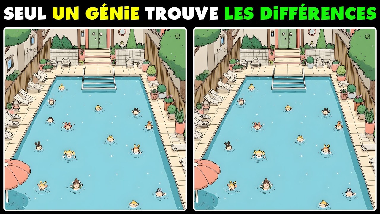 🔥 Trouvez les 3 Diff&eacute;rences / Jeu des 3 Erreurs 🔍✨ [ Trouve les diff&eacute;rences 7 ]
