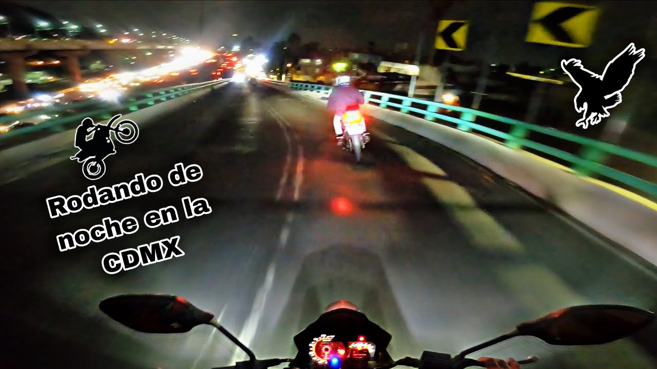 RODANDO en MOTO en las calles de la Ciudad de MEXICO