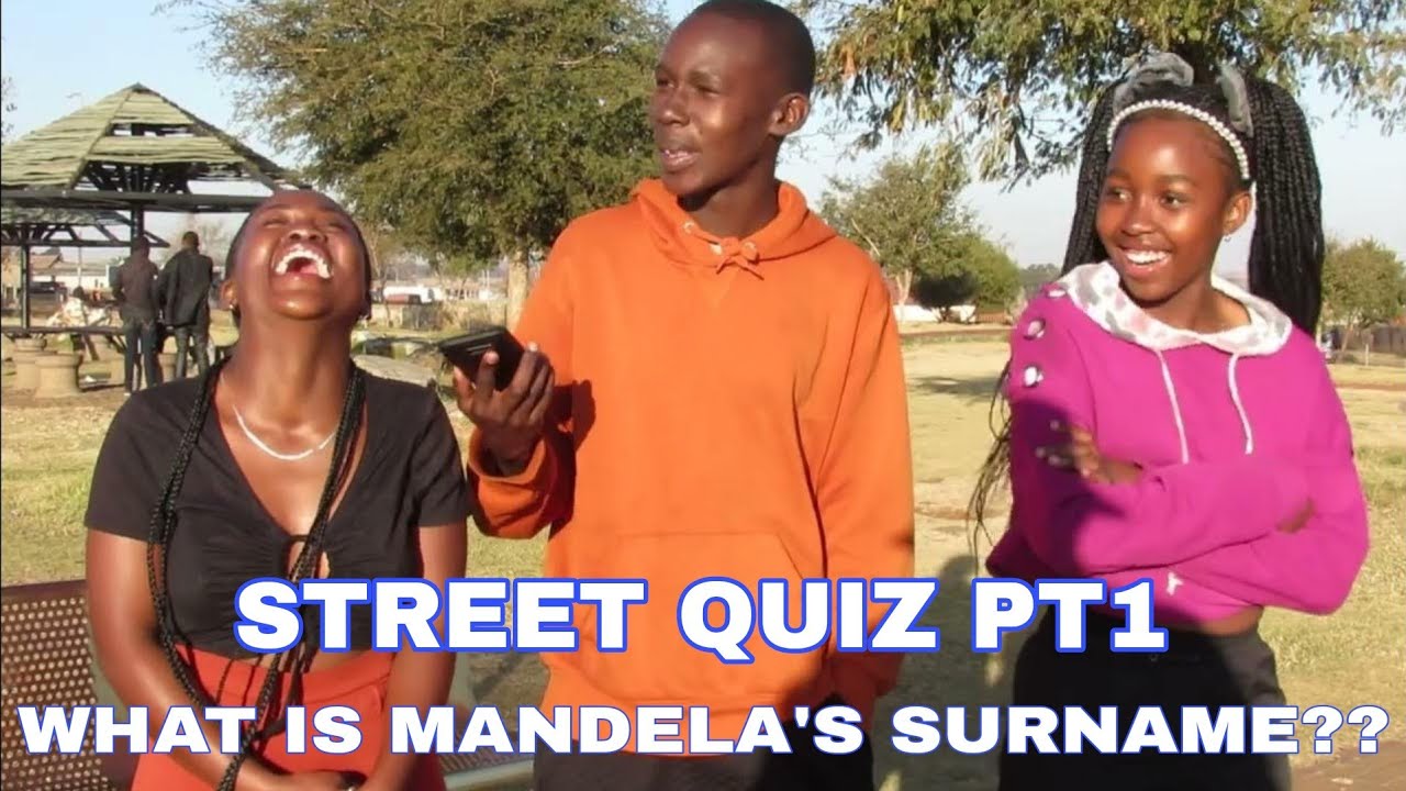 Street Quiz | What Is Mandela's Surname?  | South African Youtubers