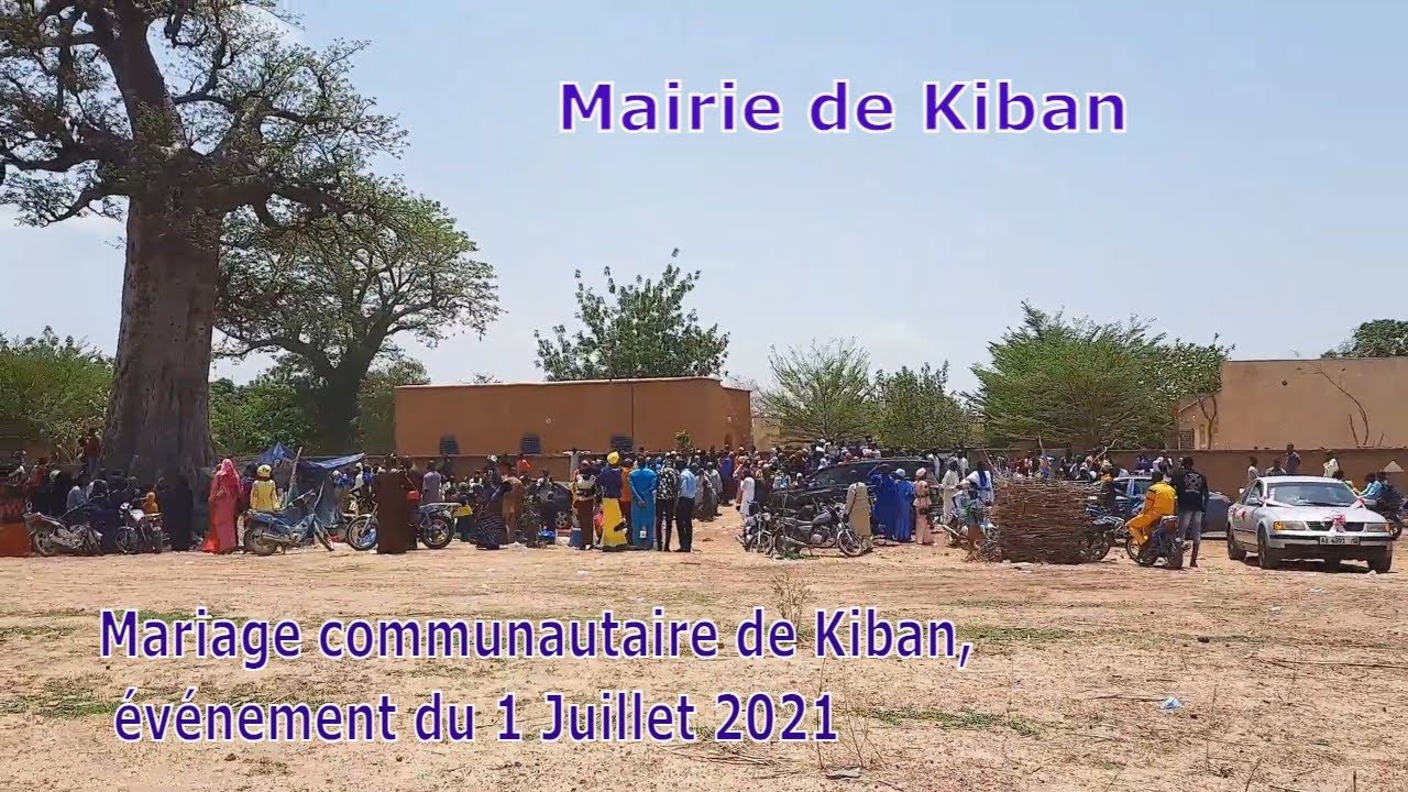 Kiban - Mariage communautaire du 01/07/2021, Banamba, Région de Koulikoro - Mairie de Kiban - Mali