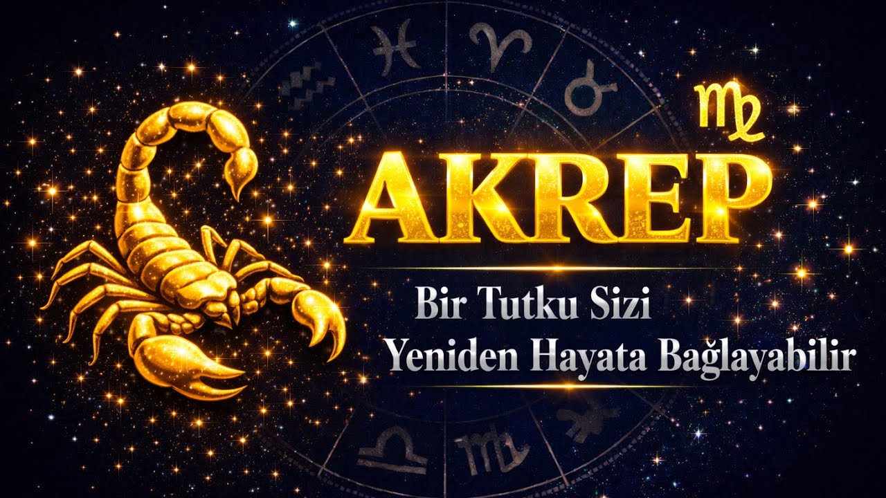 Akrep Burcu - Yükselen Akrep - Merkür Balık Burcu Transiti 