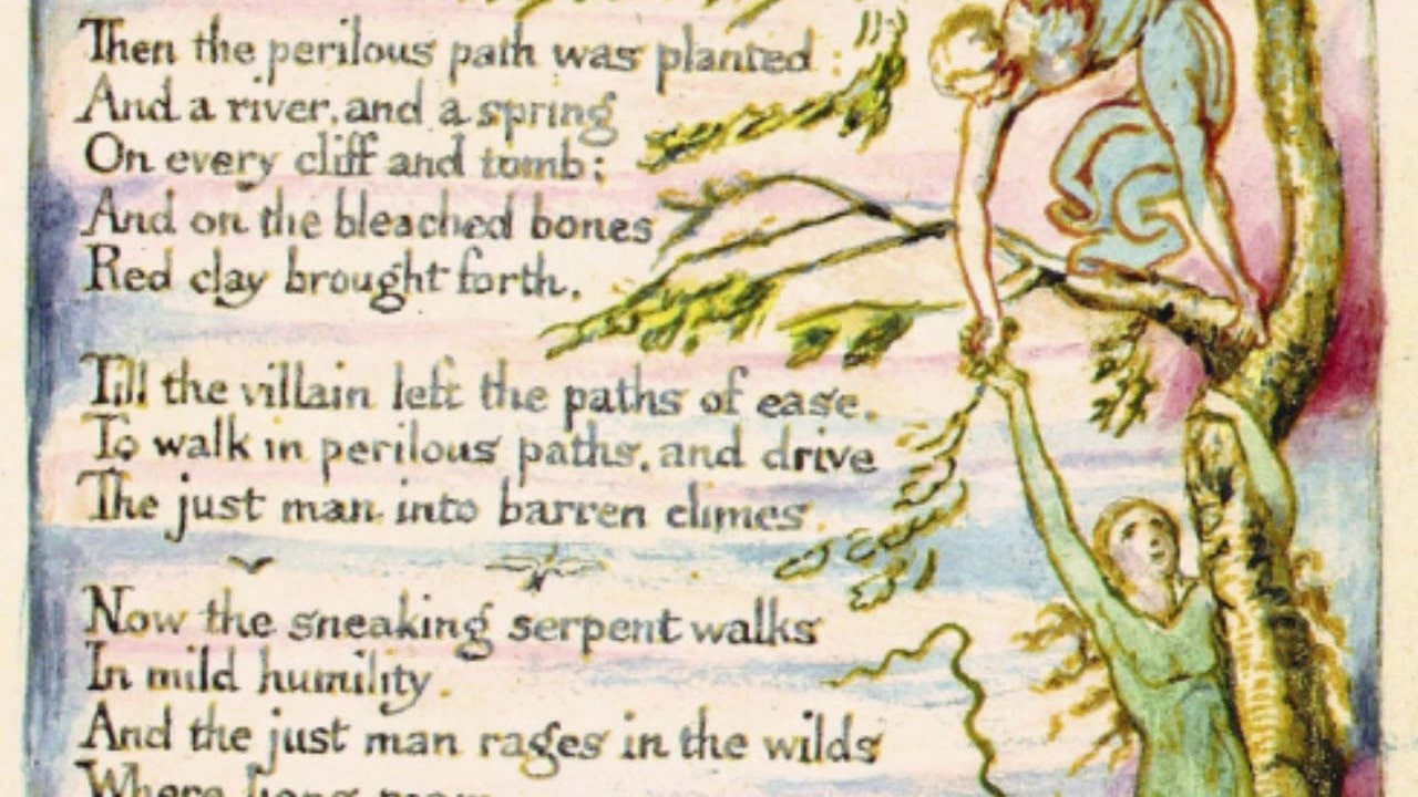 Ulver - The Argument, Plate 2 (Lyrics with William Blake's paintings)