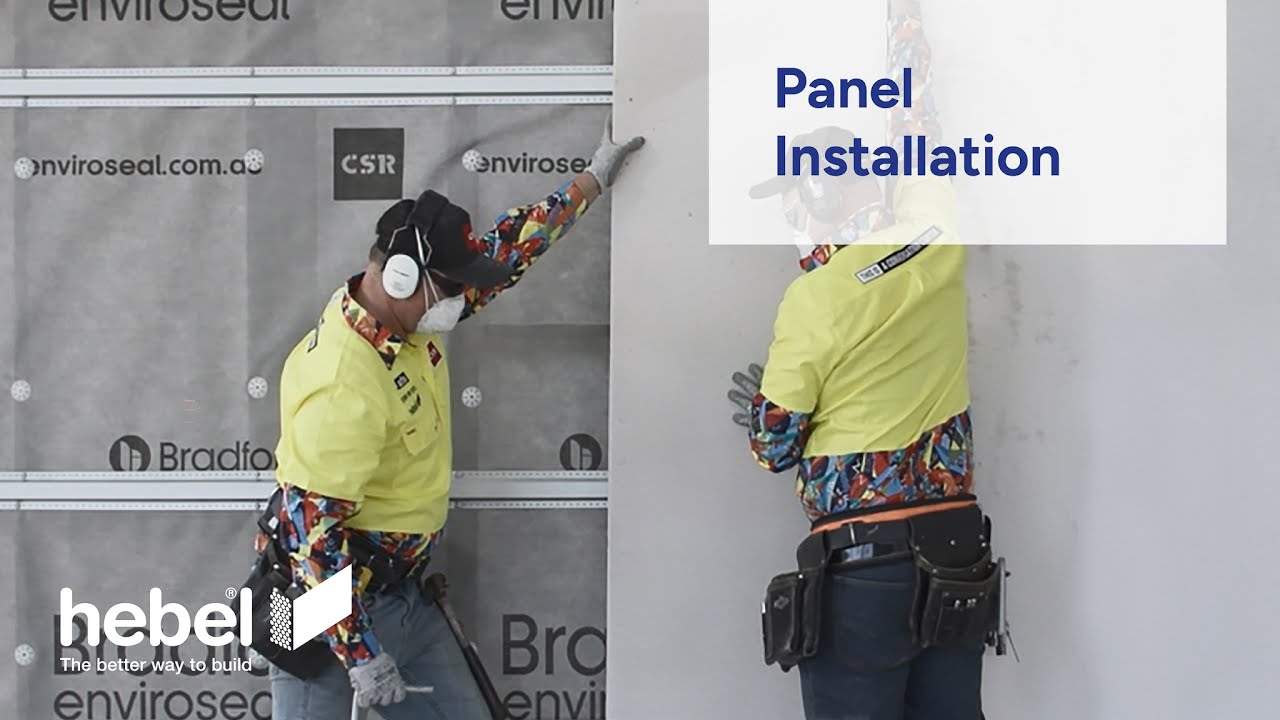 Panel Installation | Hebel Installation Training Series - Video 7