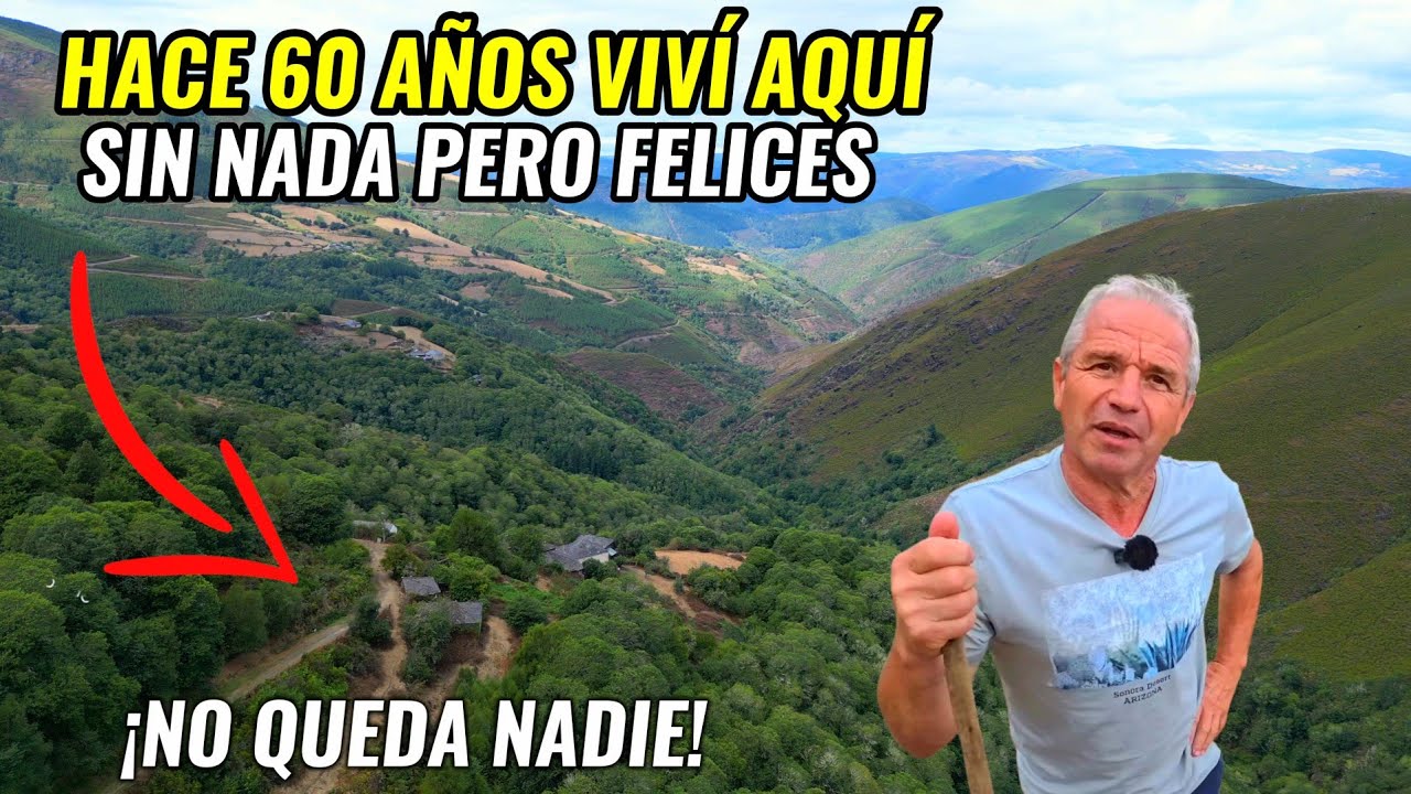 OCULTO en La MONTAÑA , ASÍ ERA VIVIR AQUÍ!!